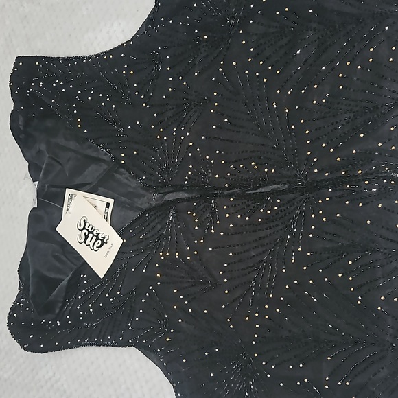 SWEET SUE VTG BEADED VEST SIZE 2X NEW WITH TAGS - Picture 13 of 14